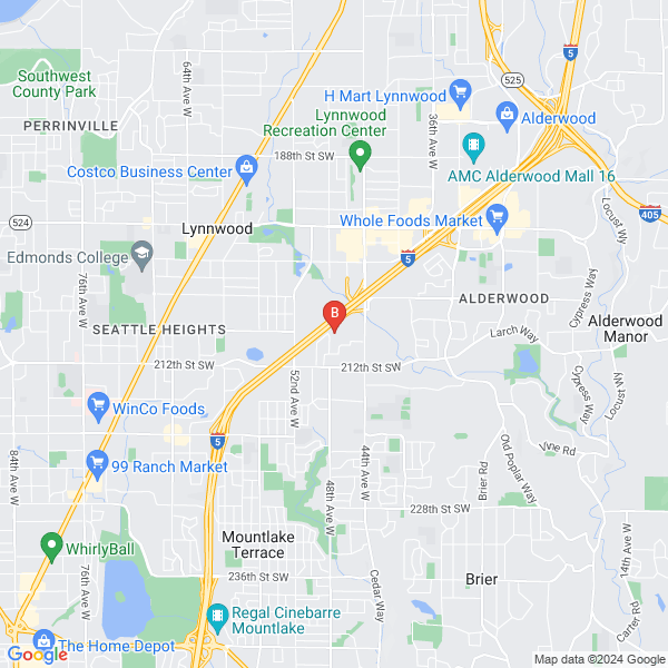 Rainy Day Notary location map