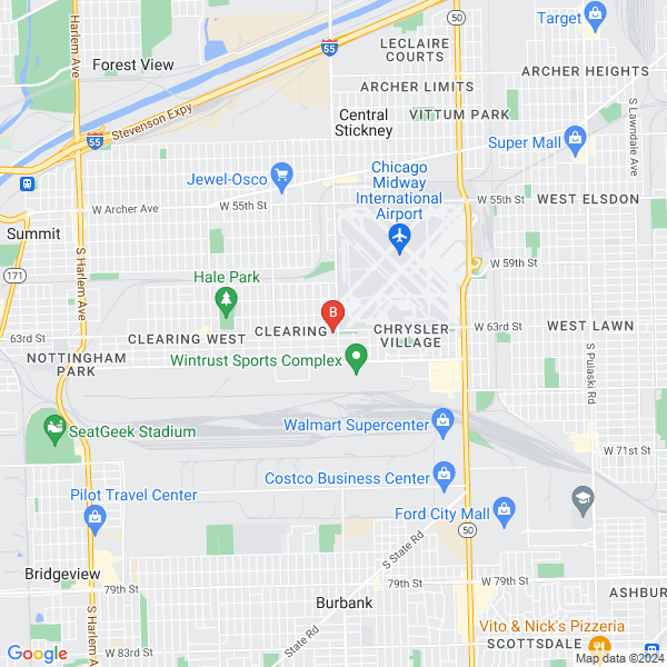 ASM Auto Supply location map