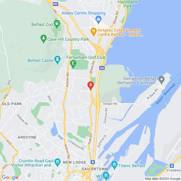 Wagz Dog Grooming location map